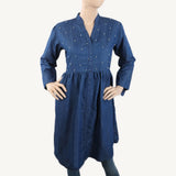 Women's Denim Top - Blue, Women, T-Shirts And Tops, Chase Value, Chase Value