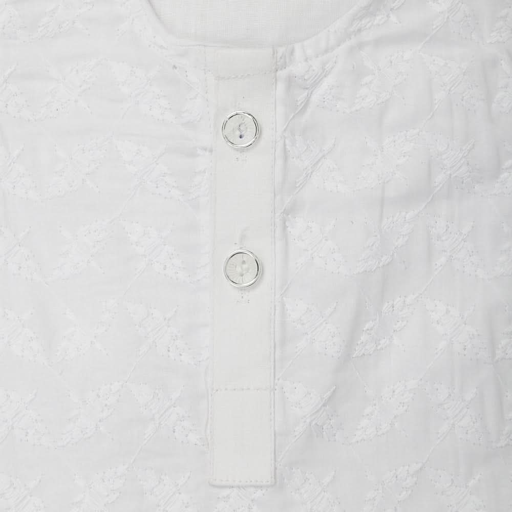 Newborn Boys Shalwar Suit - White, Kids, Newborn Boys Shalwar Suits, Chase Value, Chase Value