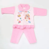 Newborn Girl Full Sleeves Polar Suit - Pink, Kids, NB Girls Sets And Suits, Chase Value, Chase Value