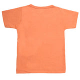 Boys Half Sleeves T-Shirt - Orange, Kids, Boys T-Shirts, Chase Value, Chase Value
