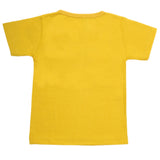 Boys Half Sleeves T-Shirt - Yellow, Kids, Boys T-Shirts, Chase Value, Chase Value