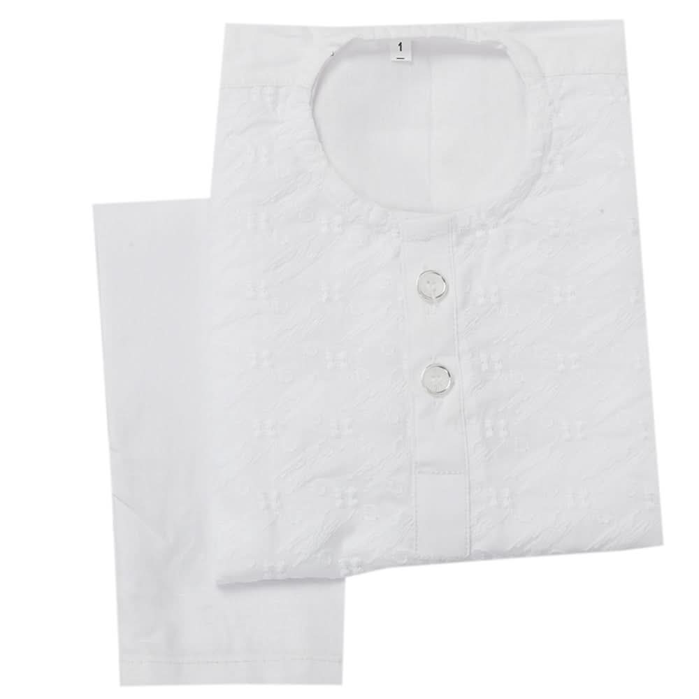 Newborn Boys Shalwar Suit - White, Kids, Newborn Boys Shalwar Suits, Chase Value, Chase Value