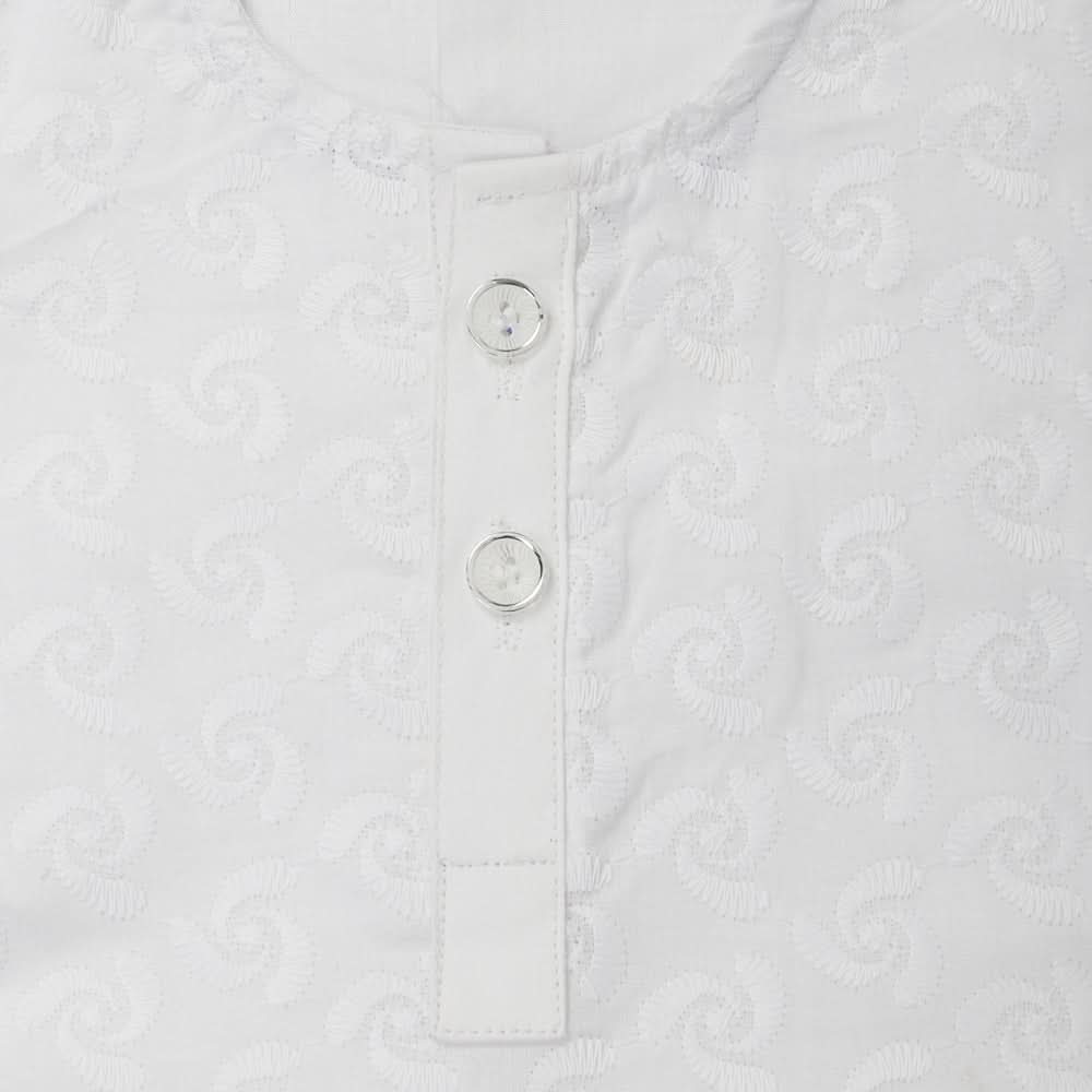Newborn Boys Shalwar Suit - White, Kids, Newborn Boys Shalwar Suits, Chase Value, Chase Value