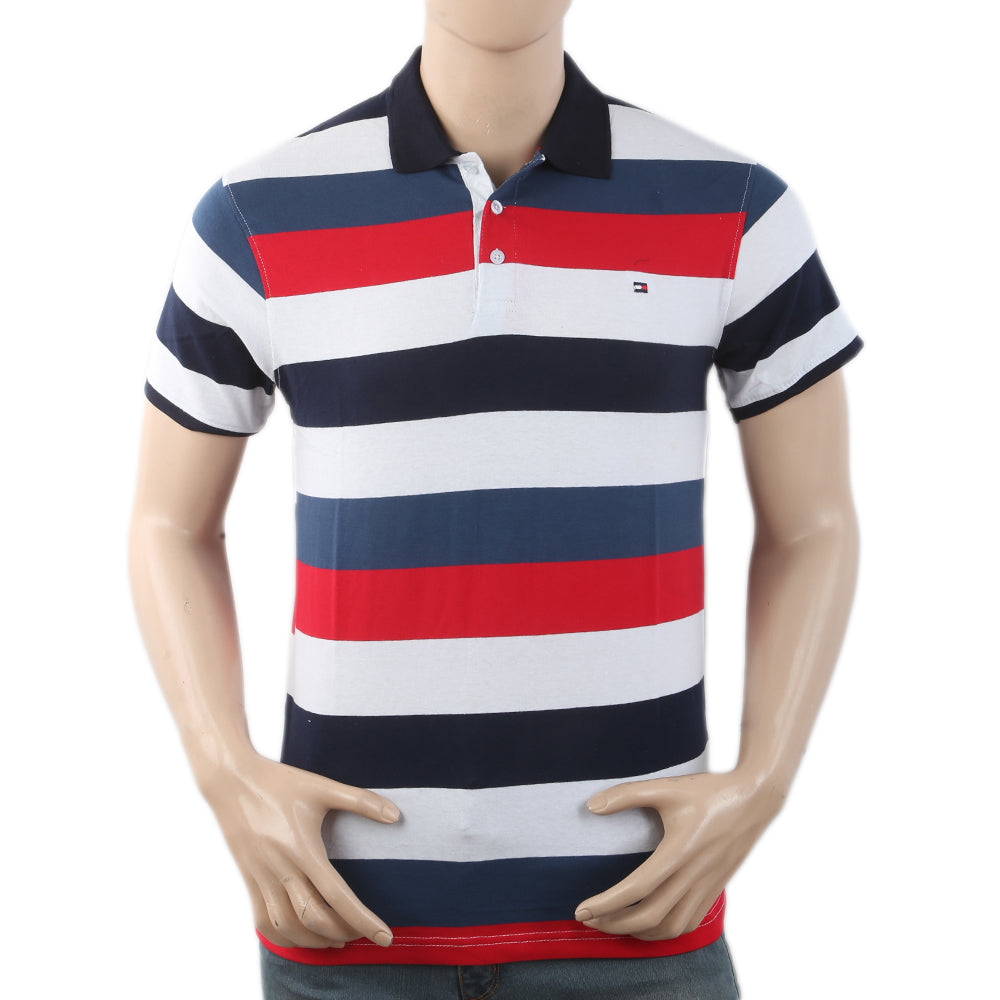 Men's Half Sleeves Polo T-Shirt - Red, Men, T-Shirts And Polos, Chase Value, Chase Value