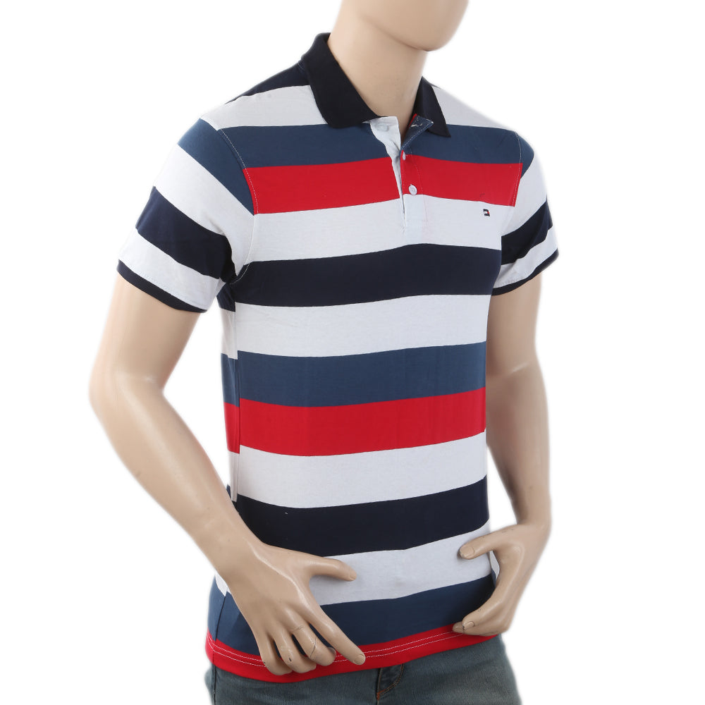 Men's Half Sleeves Polo T-Shirt - Red, Men, T-Shirts And Polos, Chase Value, Chase Value