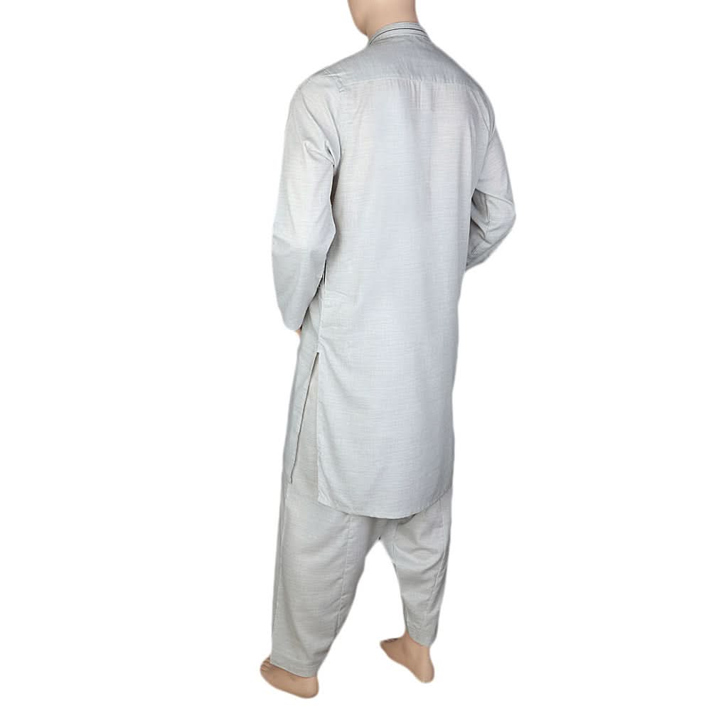 Men's Slim Fit Kurta Shalwar - Fancy - Grey, Men, Shalwar Kameez, Chase Value, Chase Value
