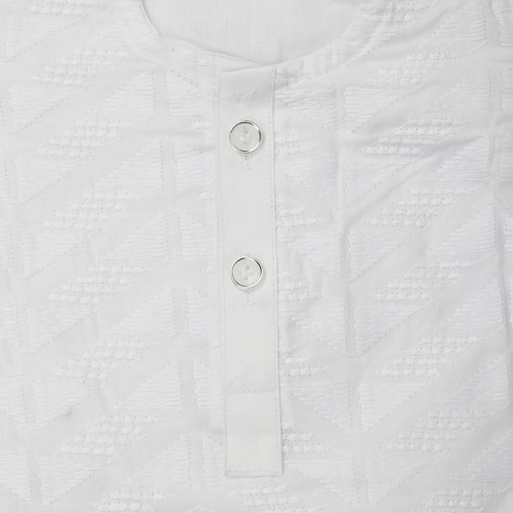 Newborn Boys Shalwar Suit - White, Kids, Newborn Boys Shalwar Suits, Chase Value, Chase Value
