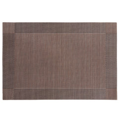 Table Mat with Runner 7Pcs - A - Dark Brown, Home & Lifestyle, Mats, Chase Value, Chase Value