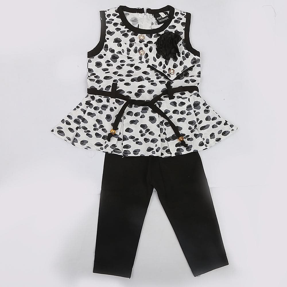 Newborn Girls Full Sleeves Suit - Black, Kids, NB Girls Sets And Suits, Chase Value, Chase Value