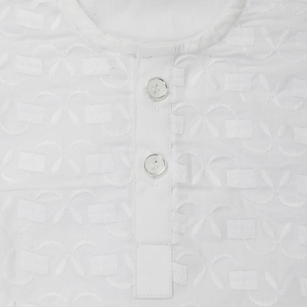 Newborn Boys Shalwar Suit - White, Kids, Newborn Boys Shalwar Suits, Chase Value, Chase Value