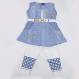 Girls Full Sleeves Suit - Blue, Kids, Girls Sets And Suits, Chase Value, Chase Value