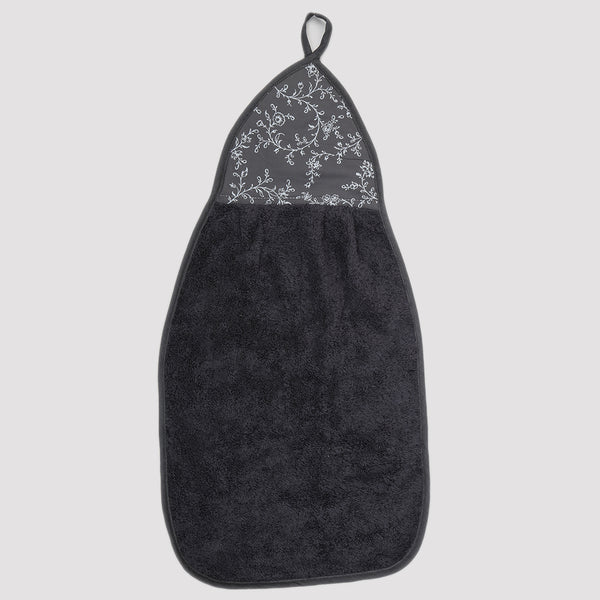 Hanging Cotton Towel - Dark Grey, Home & Lifestyle, Kitchen Towels, Chase Value, Chase Value