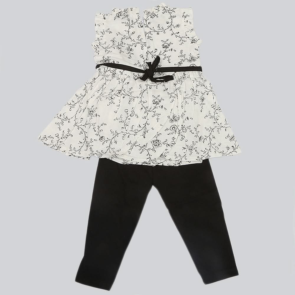 Newborn Girls Full Sleeves Suit - Black, Kids, NB Girls Sets And Suits, Kids, NB Girls Winterwear, Chase Value, Chase Value