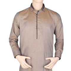 Eminent Kameez Shalwar For Men -Fancy- Brown, Men, Shalwar Kameez, Chase Value, Chase Value