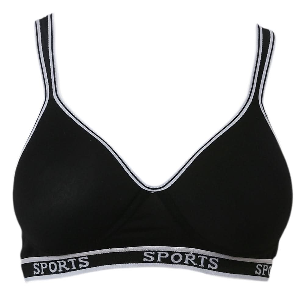 Women's Sports Bra - Black, Women, Bras, Chase Value, Chase Value