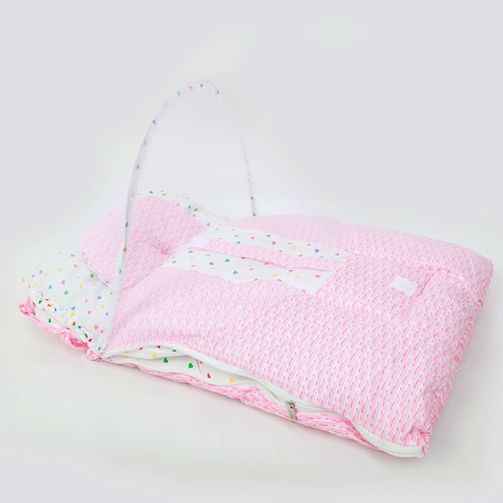 Newborn Sleeping Bag With Net - Pink, Kids, Sleeping Bags, Chase Value, Chase Value