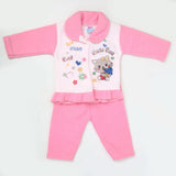 Newborn Girl Full Sleeves Polar Suit 1718 - Pink, Kids, NB Girls Sets And Suits, Chase Value, Chase Value