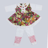 Girls Full Sleeves Suit - Pink, Kids, Girls Sets And Suits, Chase Value, Chase Value
