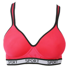 Women's Sports Bra - Dark Pink, Women, Bras, Chase Value, Chase Value