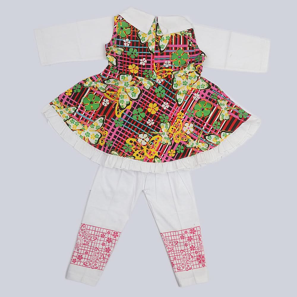 Girls Full Sleeves Suit - Pink, Kids, Girls Sets And Suits, Chase Value, Chase Value