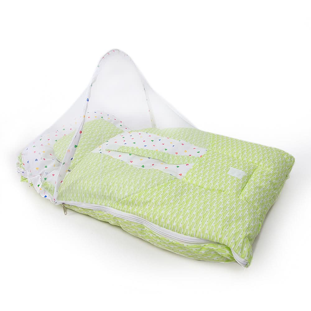 Newborn Sleeping Bag With Net - Green, Kids, Sleeping Bags, Chase Value, Chase Value
