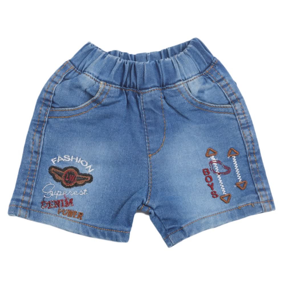 Newborn Boys Short - Sky Blue, Kids, Newborn Boys Shorts And Pants, Chase Value, Chase Value