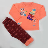 Boys Pyjamas Suits 1849 - Peach, Kids, Boys Sets And Suits, Chase Value, Chase Value