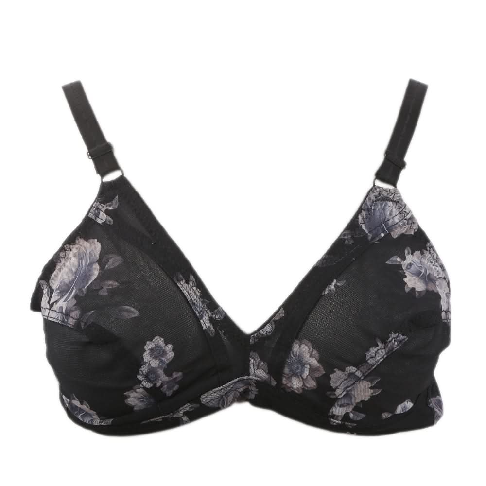 Women's Cotton Bra - Black, Women, Bras, Chase Value, Chase Value