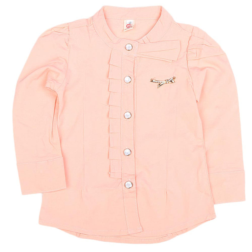 Girls Full Sleeves Shirt - Pink, Kids, Tops, Chase Value, Chase Value