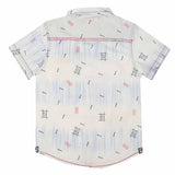 Boys Half Sleeves Printed Shirt -ROYAL BLUE, Kids, Boys Shirts, Chase Value, Chase Value