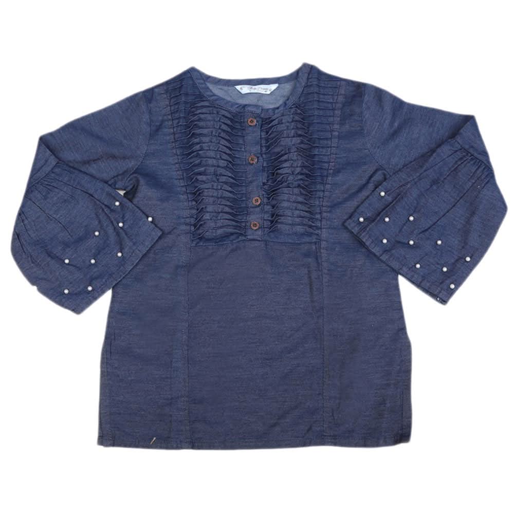 Girls Denim Kurti - Blue, Kids, Girls Kurti, Chase Value, Chase Value