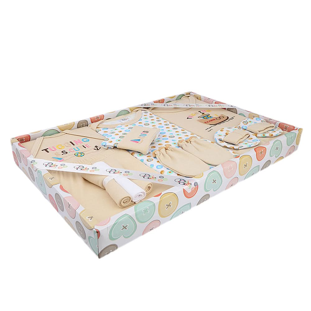 Newborn Gift Set 3Pcs - Beige, Newborn, Chase Value, Chase Value