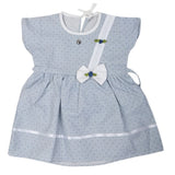 Girls Cotton Frock - Steel Blue, Kids, Girls Frocks, Chase Value, Chase Value
