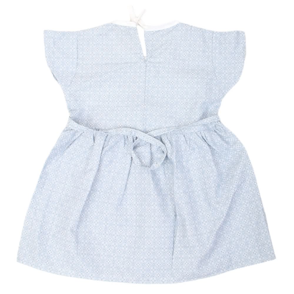 Girls Cotton Frock - Steel Blue, Kids, Girls Frocks, Chase Value, Chase Value