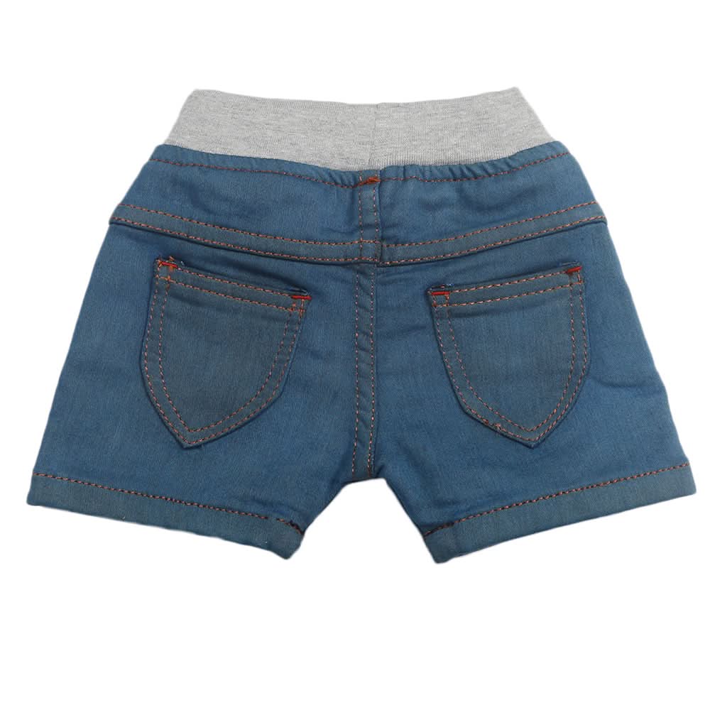 Newborn Girls Short - Light Blue, Kids, Newborn Girls Shorts Skirts And Pants, Chase Value, Chase Value
