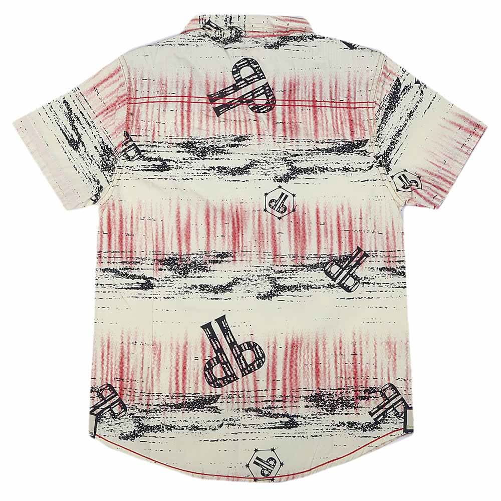 Boys Half Sleeves Printed Shirt - Red, Kids, Boys Shirts, Chase Value, Chase Value