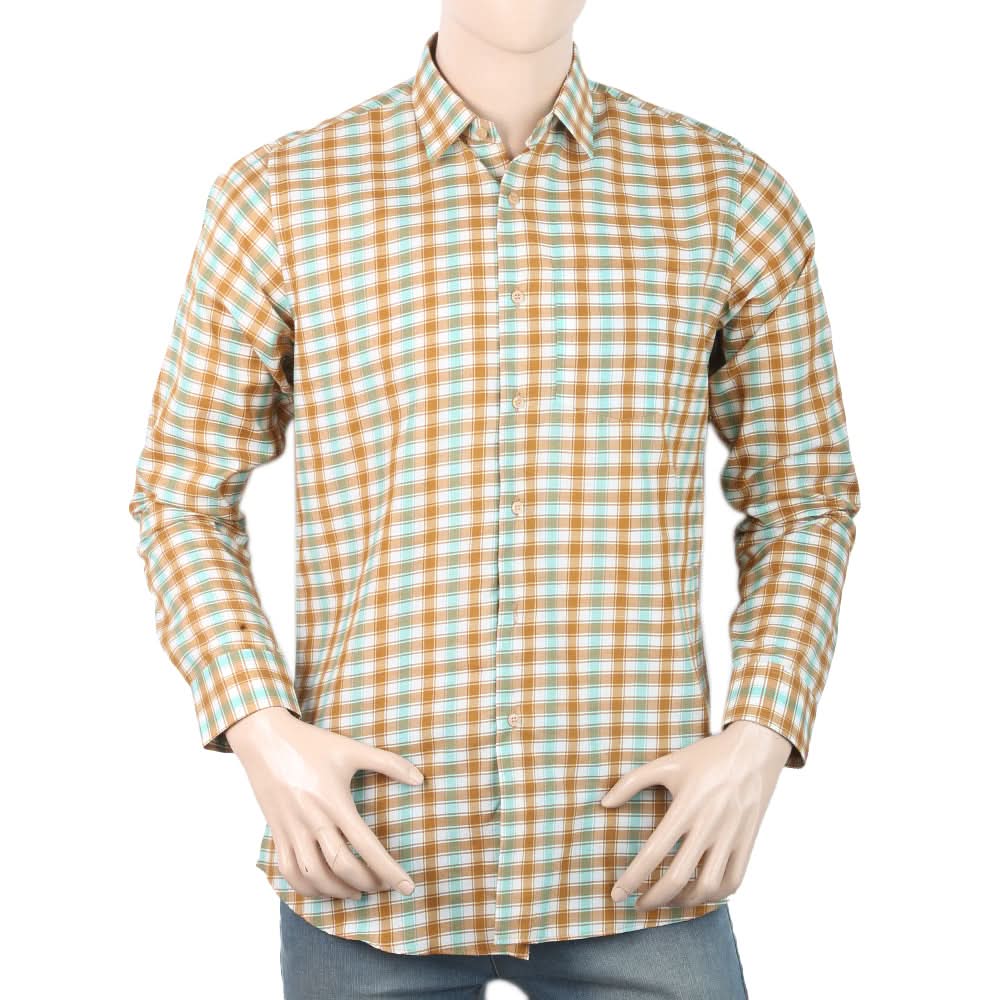 Men's Formal Shirt - Dark Brown, Men, Shirts, Chase Value, Chase Value