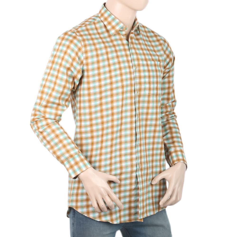 Men's Formal Shirt - Dark Brown, Men, Shirts, Chase Value, Chase Value