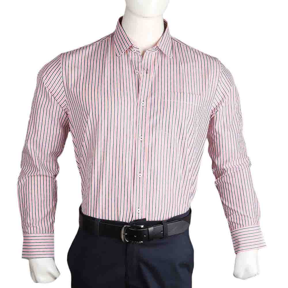 Men's Business Casual Shirt - Peach, Men, Shirts, Chase Value, Chase Value