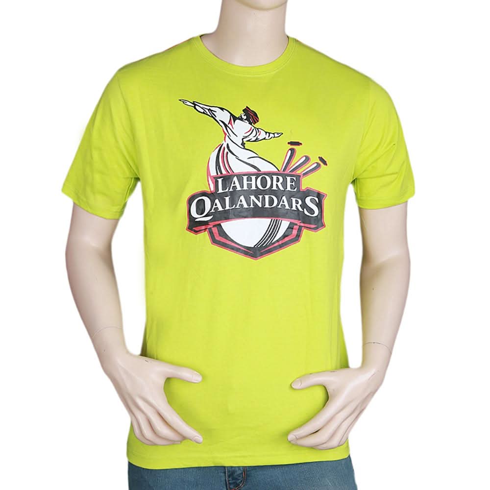 Men's Lahore Qalandars T-Shirt - Green, Men, T-Shirts And Polos, Chase Value, Chase Value
