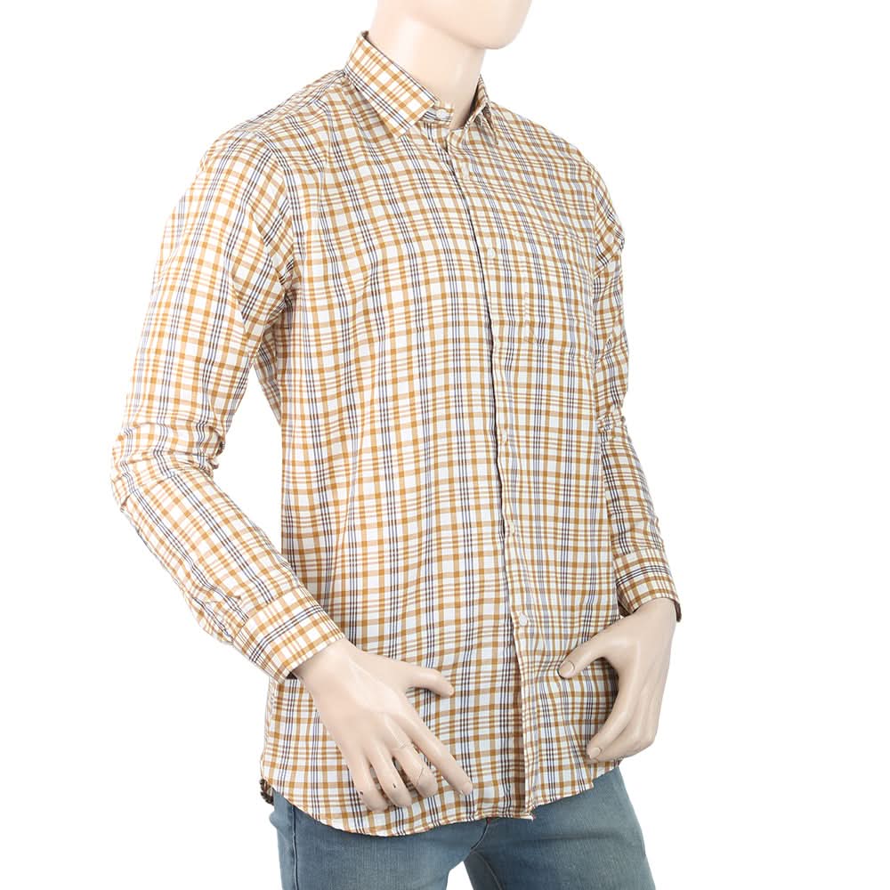 Men's Formal Shirt - Brown, Men, Shirts, Chase Value, Chase Value
