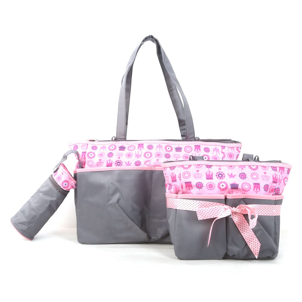 Newborn Maternity 3 Piece Baby Bag - Light Grey, Kids, Maternity Bag (Diaper Bag), Chase Value, Chase Value