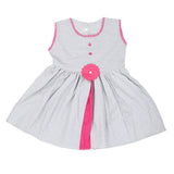 Girls Cotton Frock - Grey, Kids, Girls Frocks, Chase Value, Chase Value