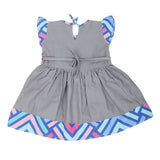Girls Cotton Frock - Grey, Kids, Girls Frocks, Chase Value, Chase Value