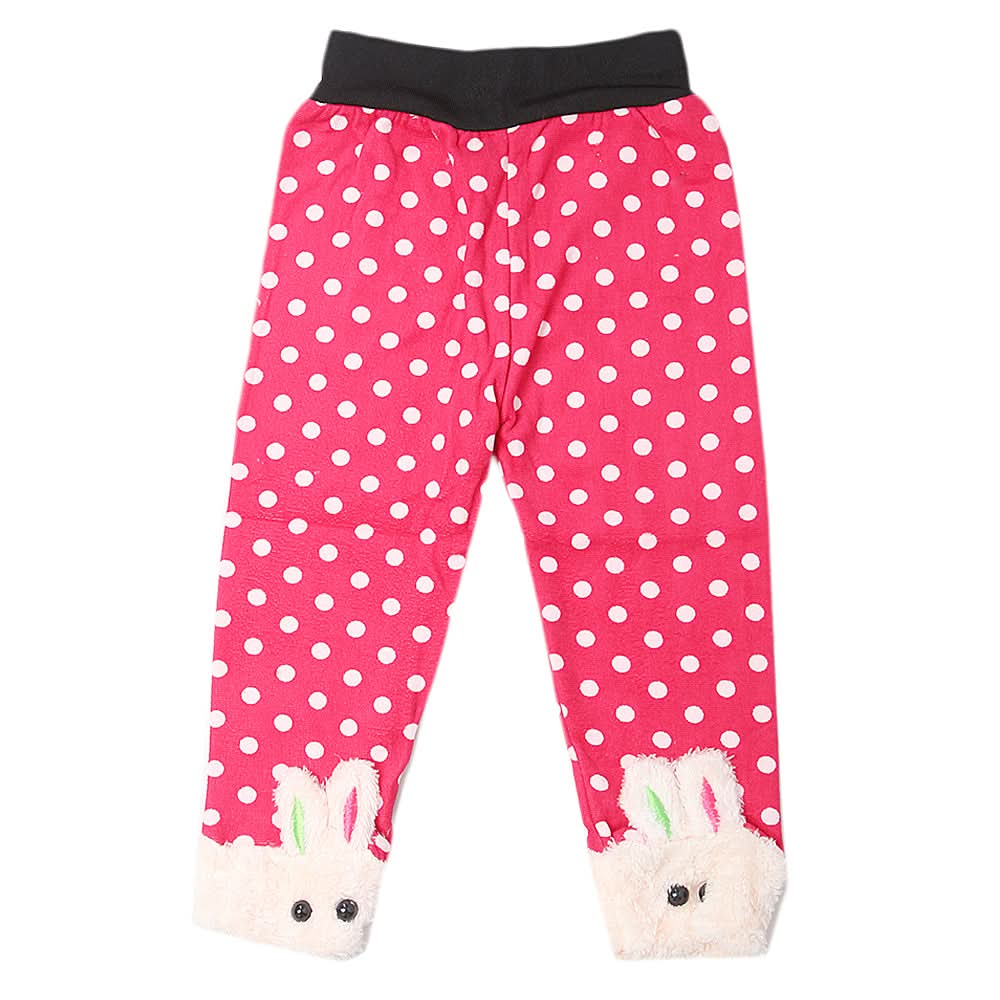 Girls Velvet Tights - Pink, Kids, Tights Leggings And Pajama, Chase Value, Chase Value