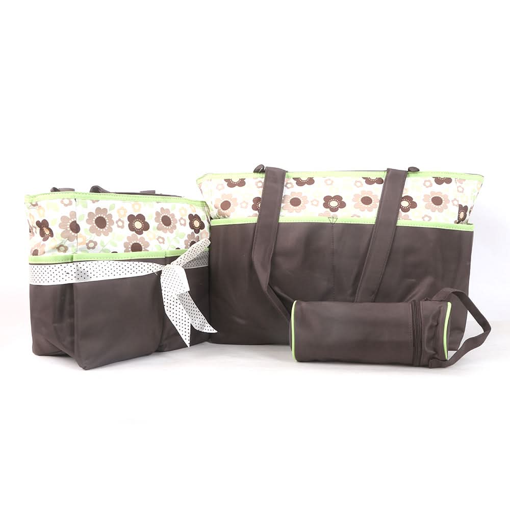 Newborn Maternity 3 Piece Baby Bag - Brown & Green, Kids, Maternity Bag (Diaper Bag), Chase Value, Chase Value