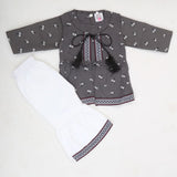 Girls Pant Suit - Dark Grey, Kids, Girls Sets And Suits, Chase Value, Chase Value