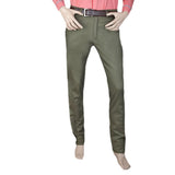Mens Zara Men Fancy Cotton Chino Pant - Olive Green, Men, Casual Pants And Jeans, Chase Value, Chase Value