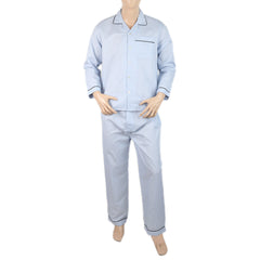 Mens Comfort Stripe Night Suit - Blue, Men, Nightwear, Chase Value, Chase Value