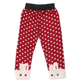 Girls Velvet Tights - Maroon, Kids, Tights Leggings And Pajama, Chase Value, Chase Value